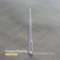 Pipette pasteur de promenade en plastique de transfert de laboratoire